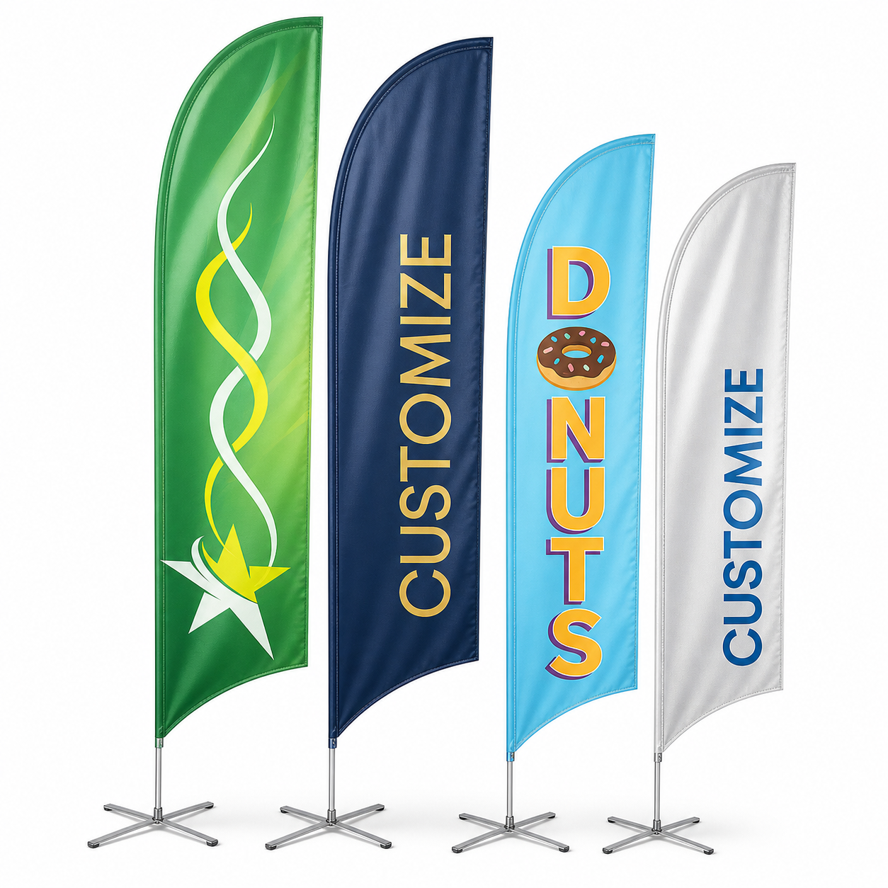 Custom Advertising  Flag