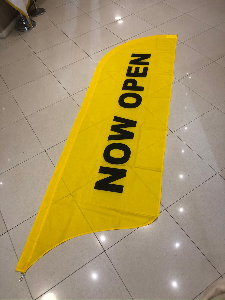 PREMIUM SINGLE OR DOUBLE SIDED 15 FOOT FLAG